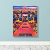 Impression numérique sur toile étirée (Insitu (Plancher de Bois))