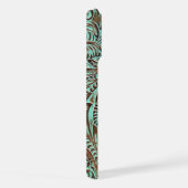 Impression Occidentale à outils Turquoise et Choco (Côté droit)
