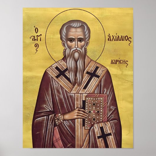 Impression orthodoxe de St Achille de Larissa (Devant)
