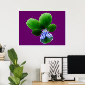 Impression Pansy verte (Bureau à domicile)