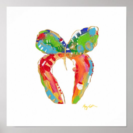 Impression Papillon de Basse-Californie (Devant)