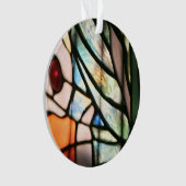 Impression Papillon en verre tendu (devant)