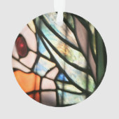 Impression Papillon en verre tendu (dos)