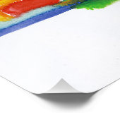 Impression Paradis aquarelle (Coin)