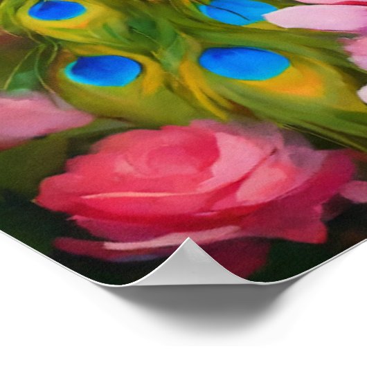 Impression Peacock Majestic - Ajouter une touche d (Coin)