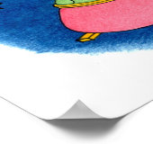 Impression père Noël 12x12 (Coin)