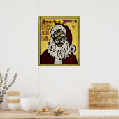 Impression Père Noël Zombie (Cuisine)
