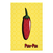 Impression Peri-Peri Chili Pepper Art (Devant)