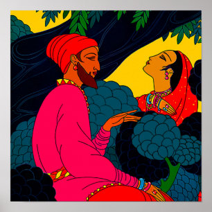 Impression Perse vintage