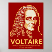 Impression personnalisable Voltaire (Devant)