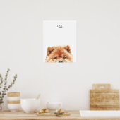 Impression personnalisée Chow Chow (Cuisine)