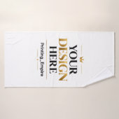 Impression personnalisée - Commande en gros sans m (Serviette de bain)