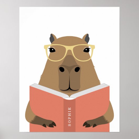Impression personnalisée de capybara (Devant)