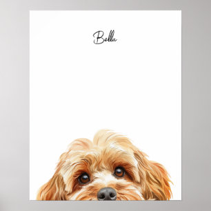 Impression personnalisée de chien Cockapoo
