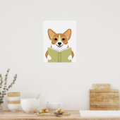 Impression personnalisée de chien Corgi (Cuisine)