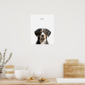 Impression personnalisée de chien de la grande mon (Cuisine)