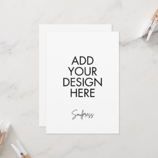 Impression personnalisée de la carte d'invitation 