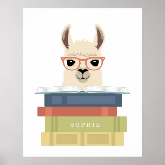 Impression personnalisée de lama (Devant)