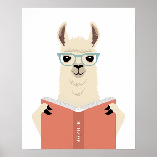 Impression personnalisée de lama (Devant)