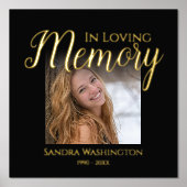 Impression personnalisée de l'huile commémorative  (Recto)