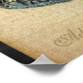 Impression personnalisée Dragon bleu chinois (Coin)