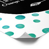 Impression personnalisée d'une affiche de naissanc (Coin)