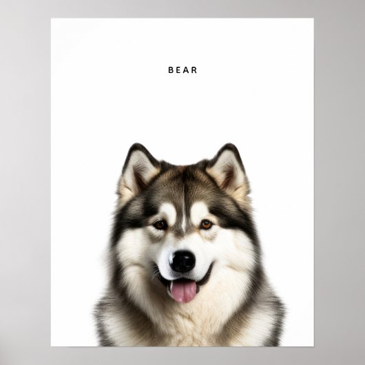 Impression personnalisée Husky (Devant)