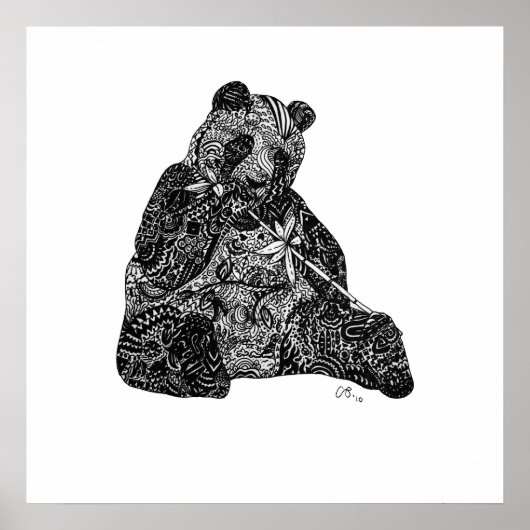 Impression personnalisée Panda Power (Devant)