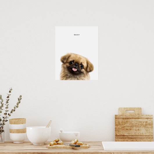 Impression personnalisée Pekingese (Cuisine)