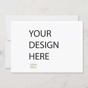 impression personnalisée sur invitation 7x5