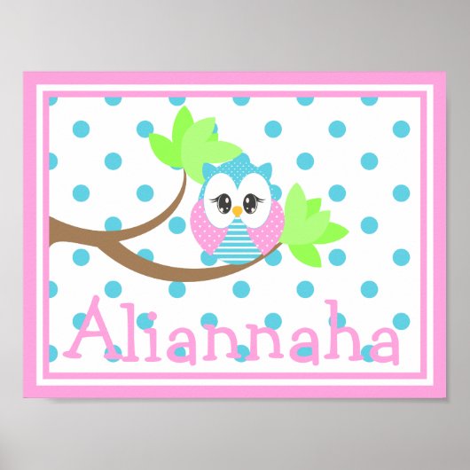 Impression personnalisée Widdle Owl 3 (Devant)