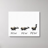 Impression "PEW PEW PEW" par Jaime Munt (Recto)