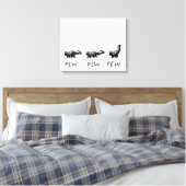 Impression "PEW PEW PEW" par Jaime Munt (Insitu(Chambre))