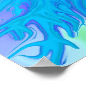 Impression Phoenix bleu (Coin)