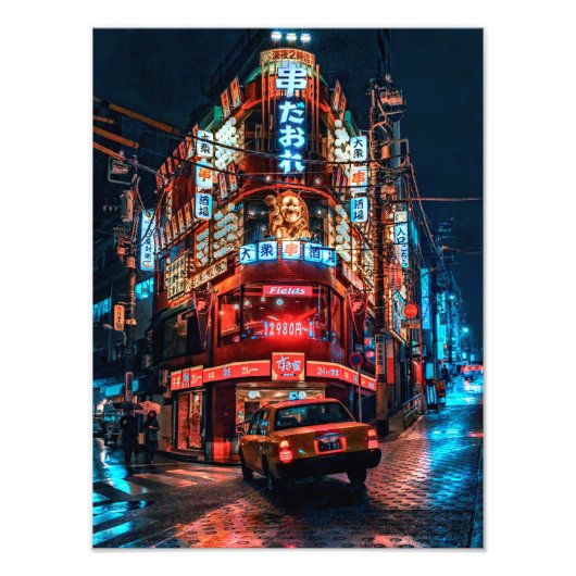 IMPRESSION PHOTO 渋谷の居酒屋とタクシーMサイズ  (Devant)