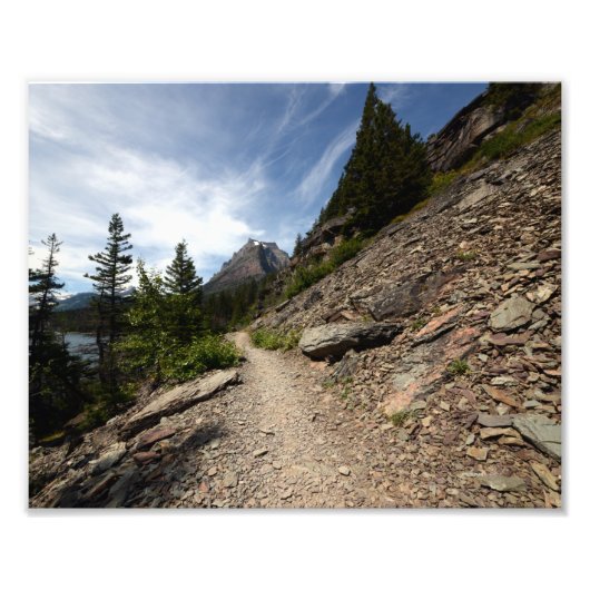 Impression Photo 0239 8/12 Deux lac Medicine à Glacier (Devant)