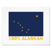 IMPRESSION PHOTO 100% ALASKAN (Devant)