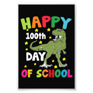 Impression Photo 100 jours d'école Trex 100e jour d'école