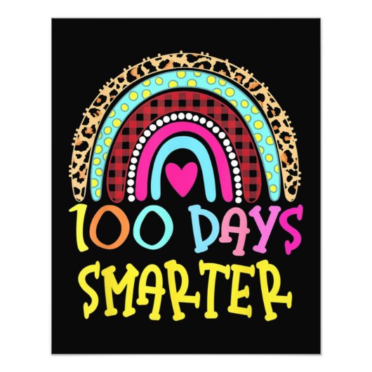 Impression Photo 100e jour de professeur d'école (Devant)