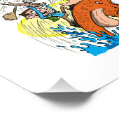 Impression Photo 10 x 8 Imprimer - Dessin de pêche - Master Fisherm (Coin)