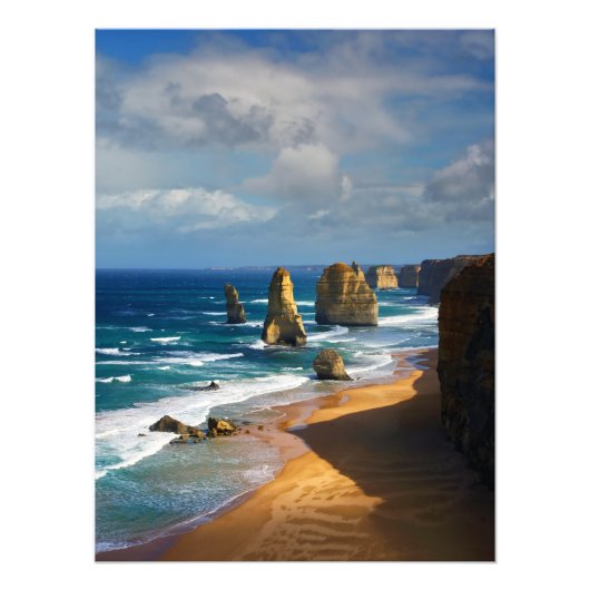 Impression Photo 12 Apôtres, Australie (Devant)
