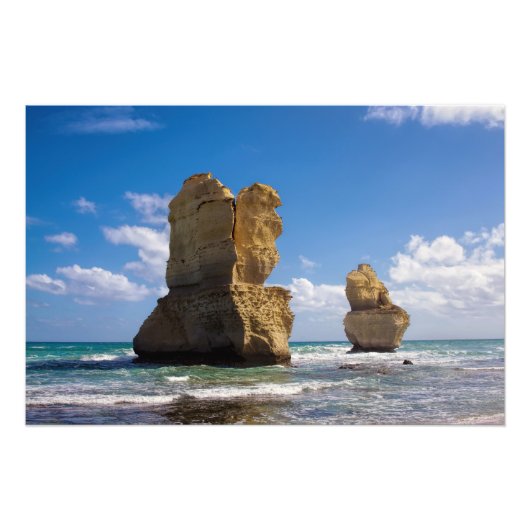 Impression Photo 12 Apôtres, Australie (Devant)