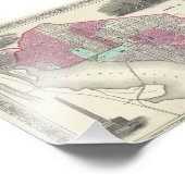 Impression Photo 1866 Johnson Map of Washington D.C. (Coin)