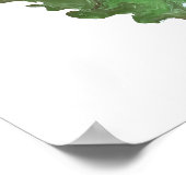 Impression photo 18"x24", fleur abstraite (Coin)