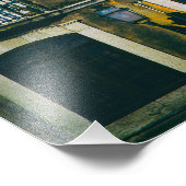 Impression Photo 18ème bâtiment en ruines dans le district d'Alfama (Coin)