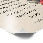 Impression Photo 1 John 3:18 KJV (Coin)