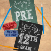 Impression Photo 1er jour de 4e année, 1er jour Retour à l'école