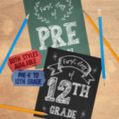 Impression Photo 1er jour de 8e année, 1er jour Retour à l'école