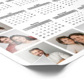Impression Photo 20 Collage de photos 2024 Calendrier Élargissement (Coin)