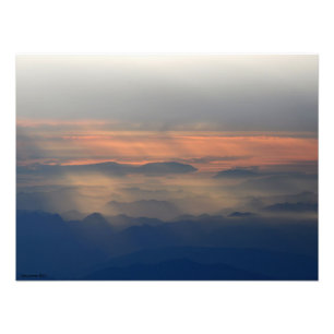 Impression Photo 24x18 Cascade Mountain Range